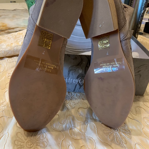 Jeffery Campbell leather suede booties - Picture 4 of 8